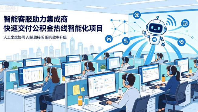 电话咨询量激增，智能客服解决方案助力系统集成商快速交付12329热线